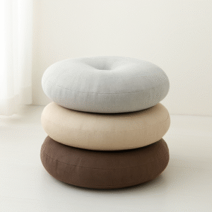 Clean Girl Aesthetic Floor Cushion – Yoga & Meditation