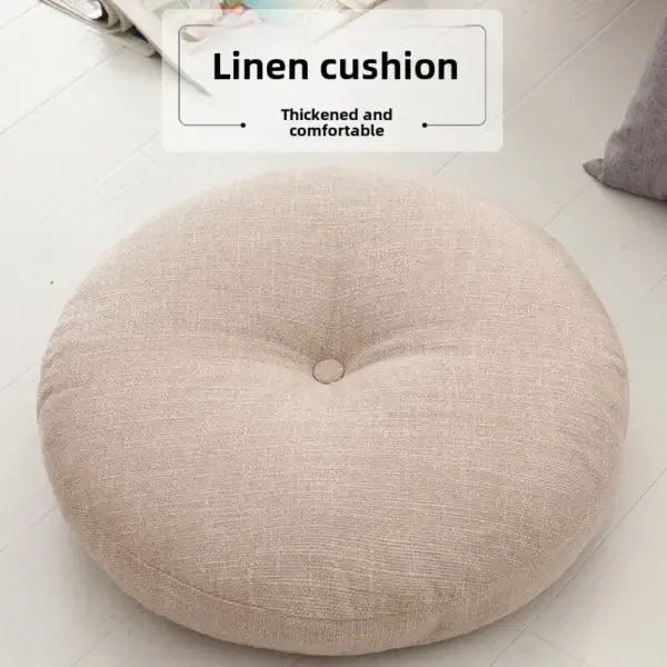 Clean Girl Aesthetic Floor Cushion – Yoga & Meditation