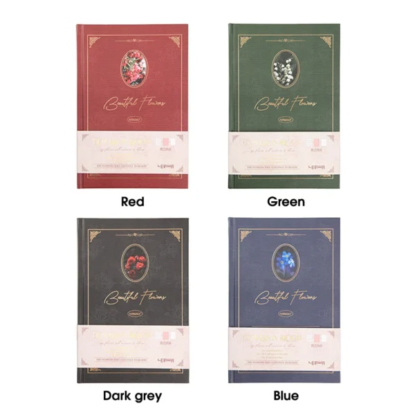 kf-S23d11100620f4d23948152c581e751dbf A5 Vintage Journal – Gold Hardcover, Lined & Kraft Pages, Elegant Writing Notebook