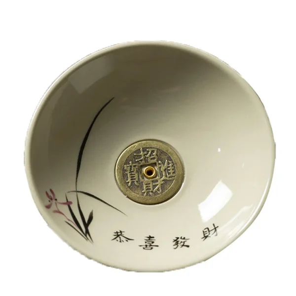 Ceramic Incense Dish – Handmade Minimalist Holder