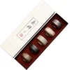 kf-S327d6874a3a547779df69c7b106af737u Japanese Tea Bowl Set – 5 Handmade Ceramic Cups with Gift Box | Wabi-Sabi Zen Style Decor