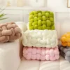 Cozy Aesthetic Knot Pillow – Soft Plush for Bed or Couch