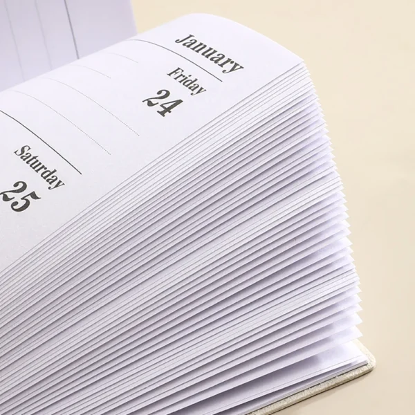 2025 A6 Weekly & Daily Planner – Colorful Soft Cover Agenda Notebook