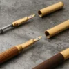 kf-Sbbb3a05eb71549ada8dbbbb87696b6ceg Luxury Wooden Fountain Pen – 0.5mm Bronze Calligraphy & Writing Gift