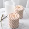 Cozy Clean Girl Bubble Candle – Handmade Aesthetic Candle